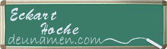 Eckart Hoche Visitenkarte